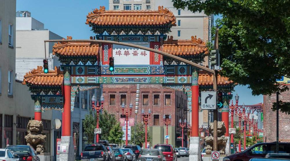 Entrance gate to Old Chinatown in \u200bPortland