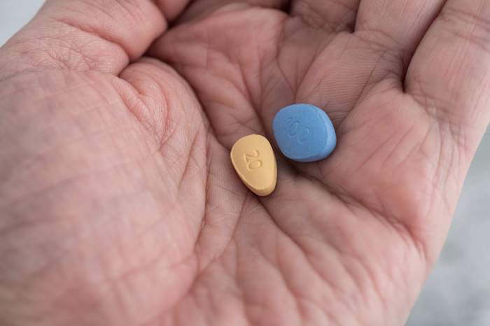 Erectile dysfunction pills.