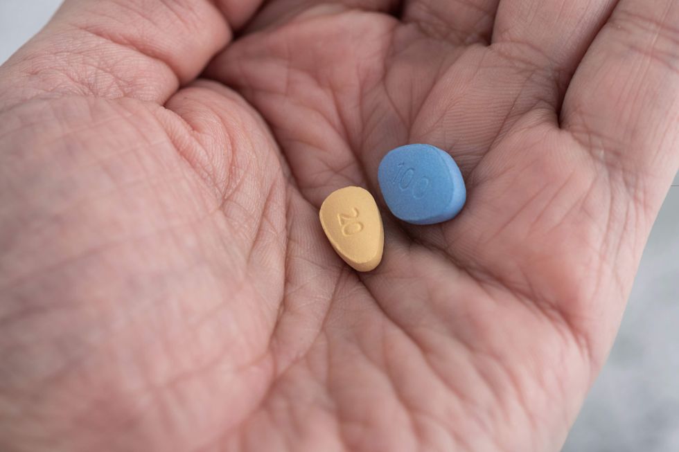 Erectile dysfunction pills.