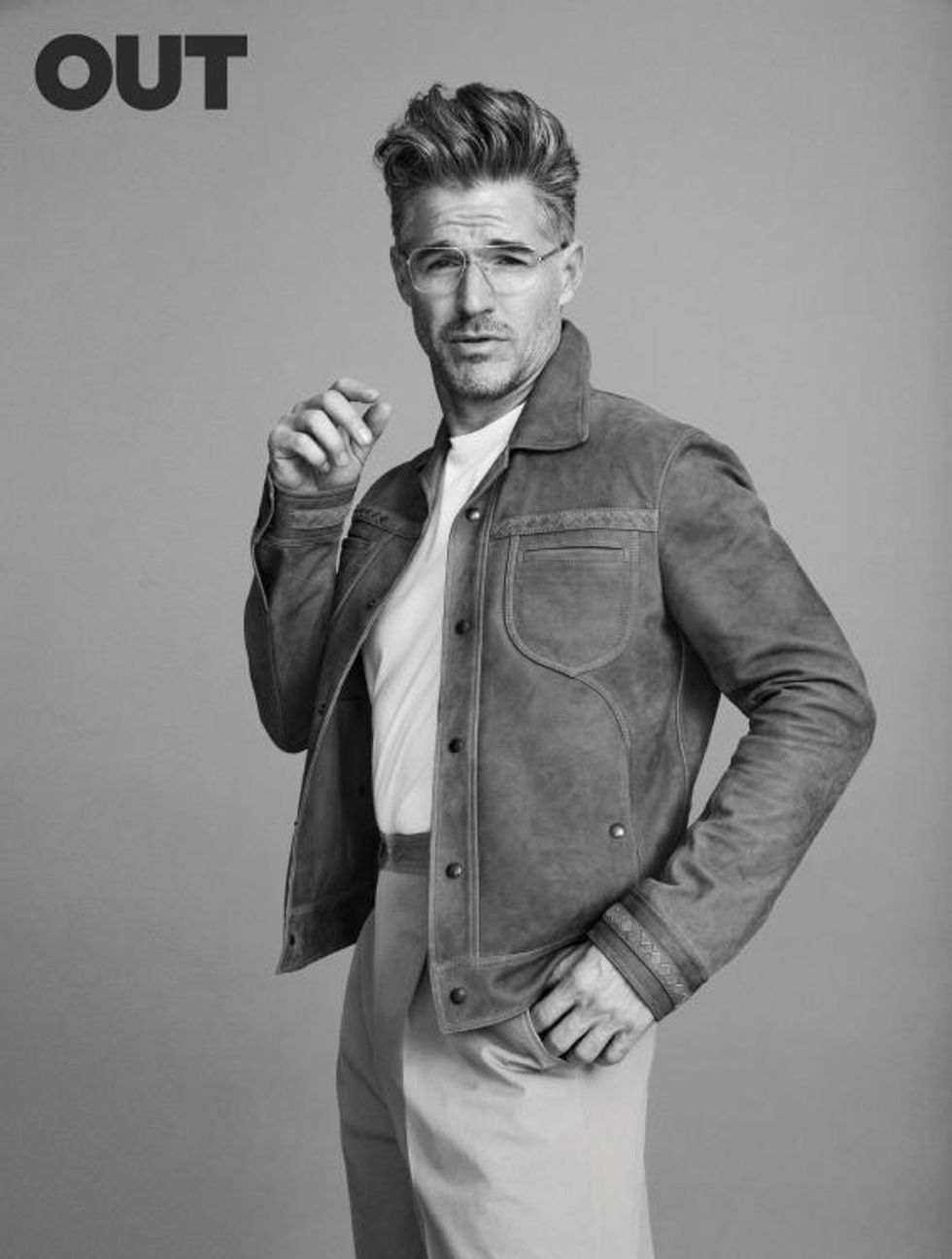 Eric Rutherford, 49 (Model, Fashion Correspondent)