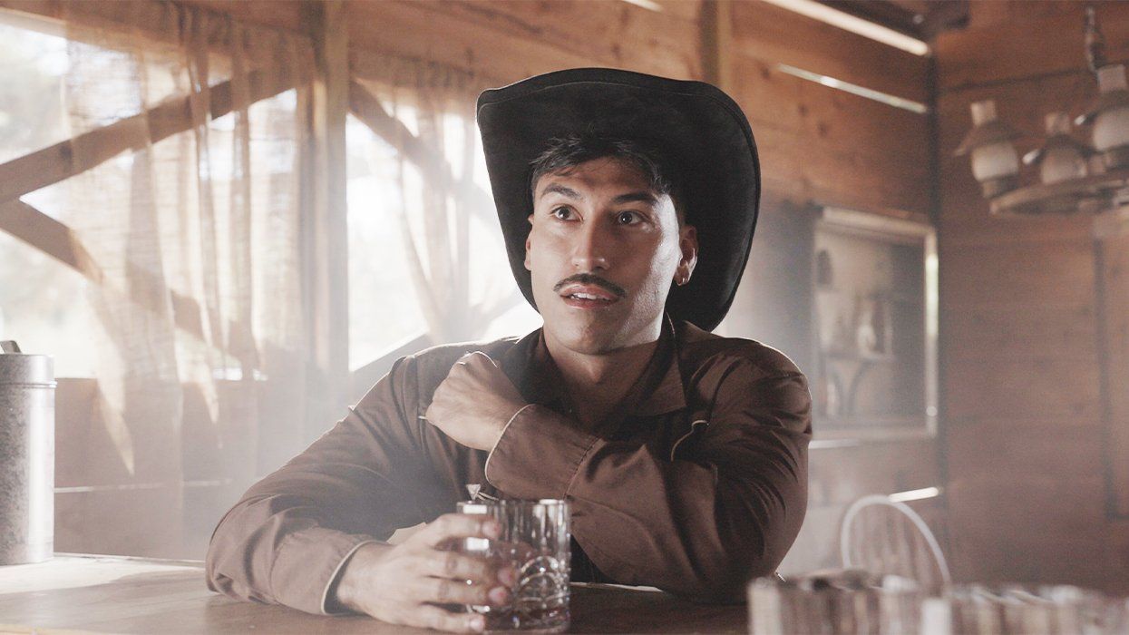 Eric Sedeño in a still from a promotional video for his new podcast