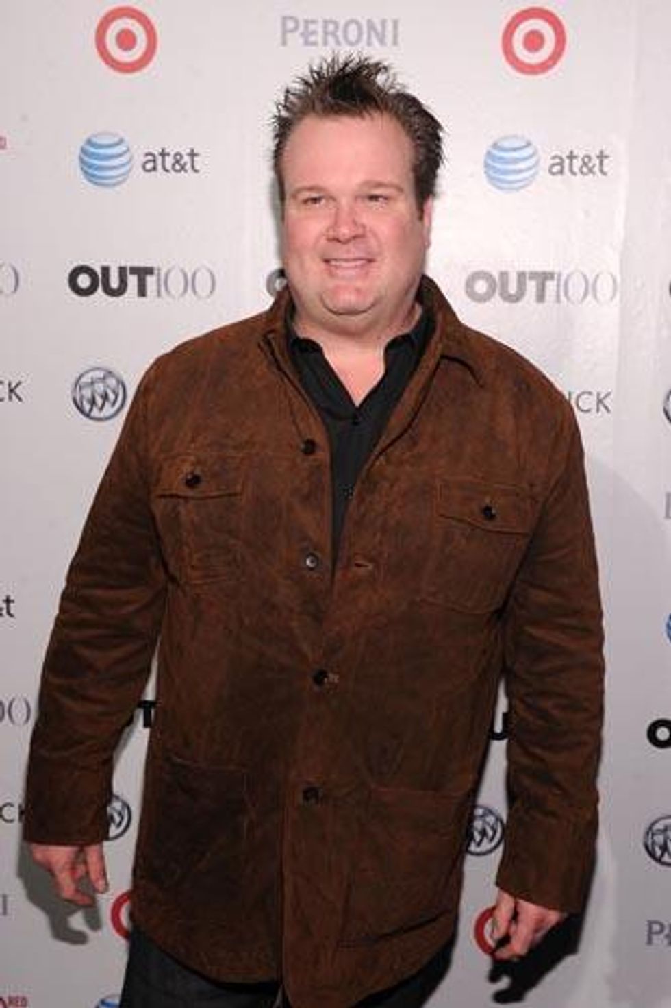 Eric Stonestreet walks the Out100 red carpet