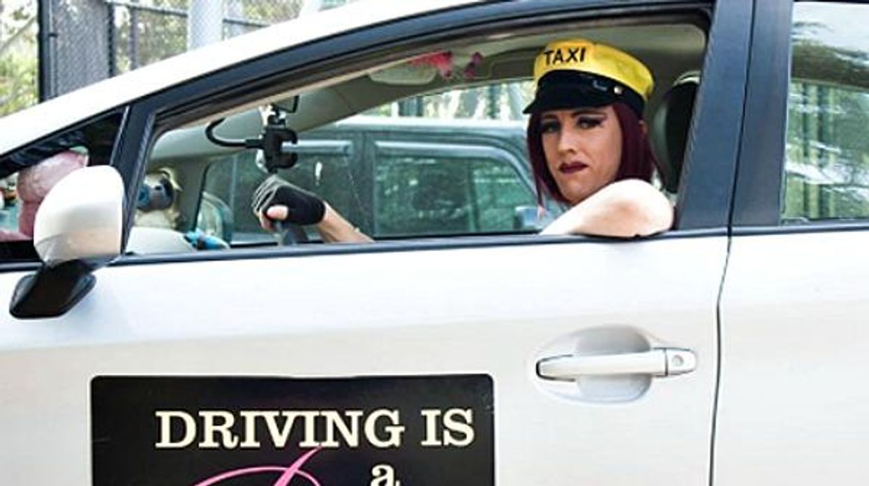 Erika Simone Drag Queen Uber Driver in Los Angeles