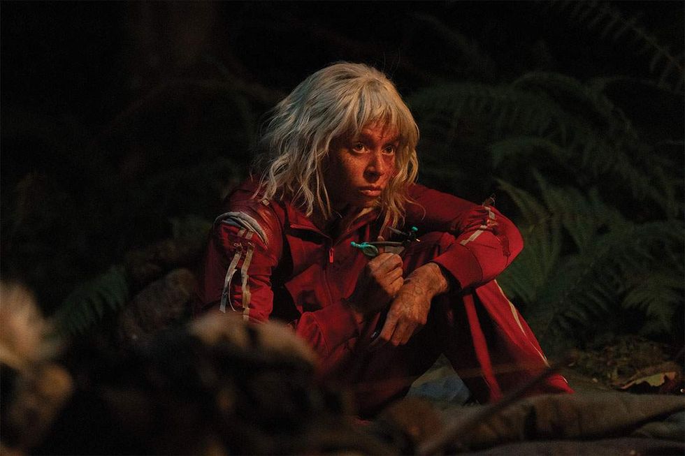 Erin Kellyman as her character Jimmy Ink in 28 Years Later The Bone Temple