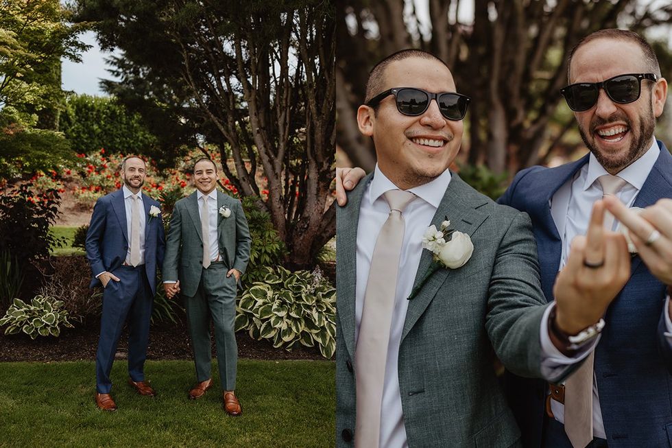 Ernie Apreza and Kyle Labarry gay wedding July 2025