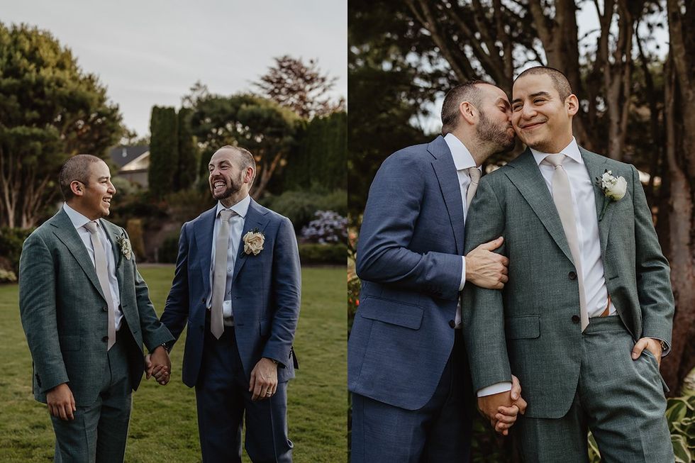 Ernie Apreza and Kyle Labarry gay wedding July 2025