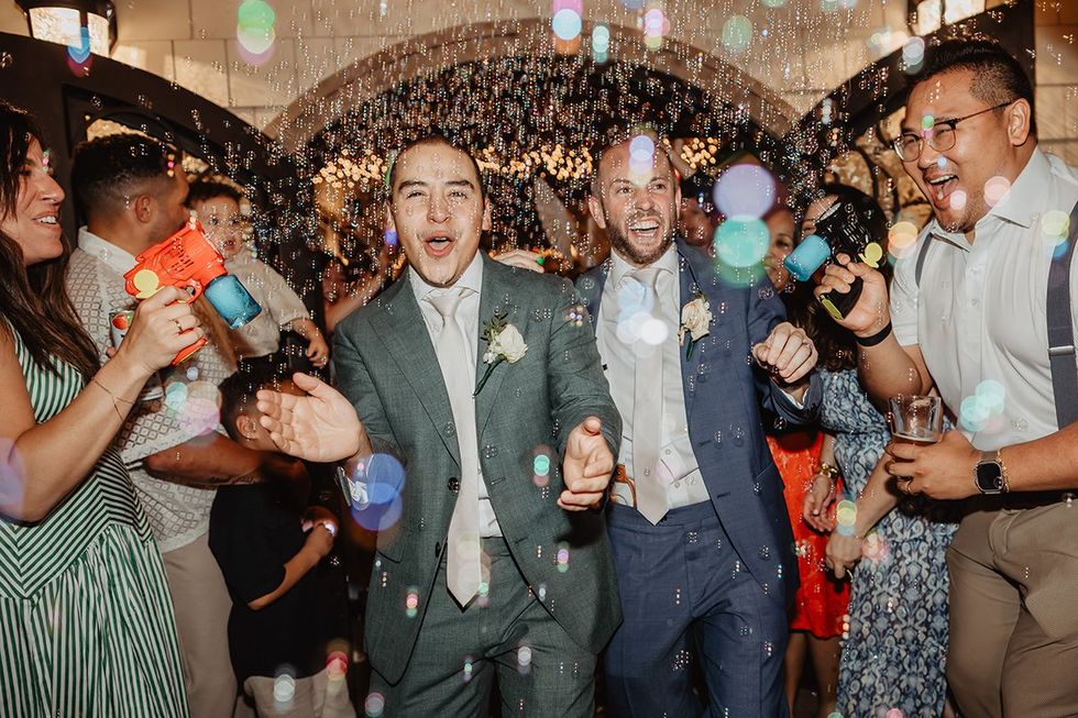 Ernie Apreza and Kyle Labarry gay wedding July 2025