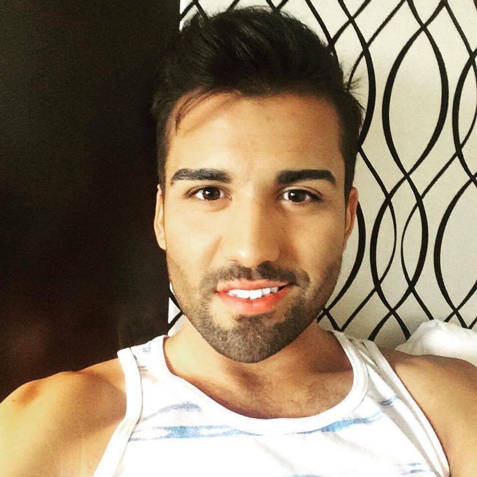 Eruviel Montes-Quintana (Chihuahua, Mexico), a Mexican-American immigrant and gay Latinx man