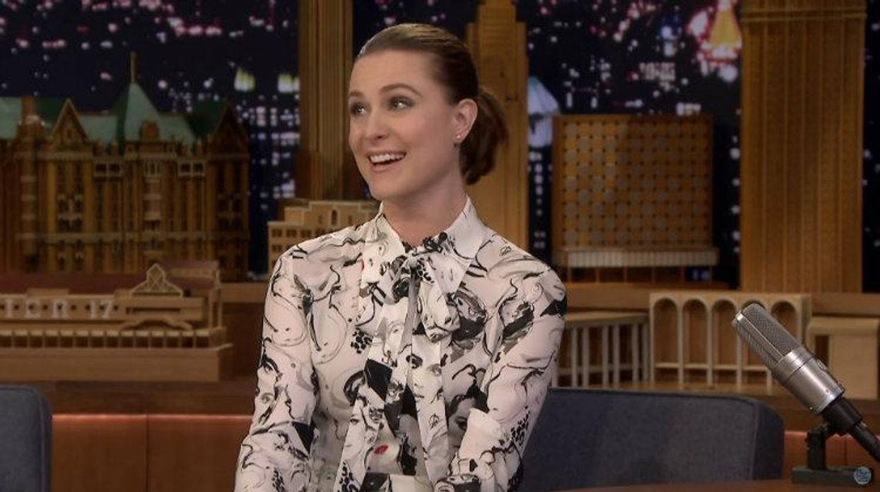 Evan Rachel Wood, Jimmy Fallon, The Tonight Show, Mean Girls, Tina Fey