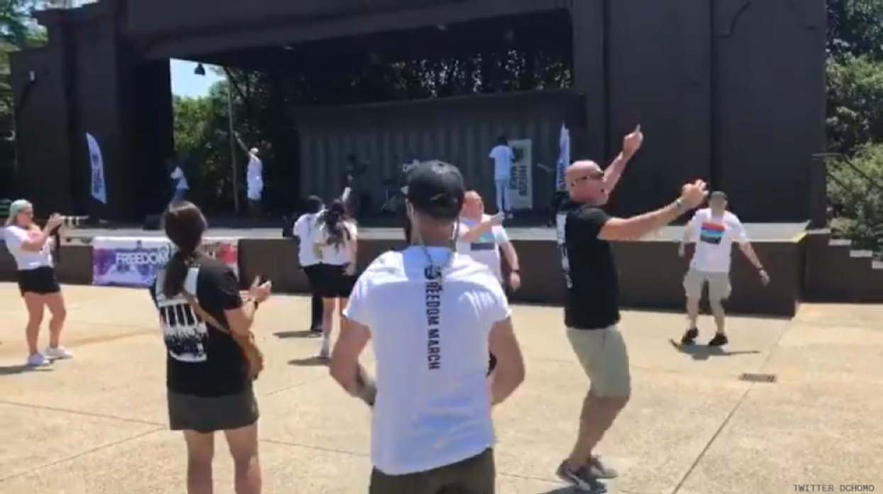 Ex-Gay ‘Freedom to March’ Rally in Nation’s Capital a Big Dud