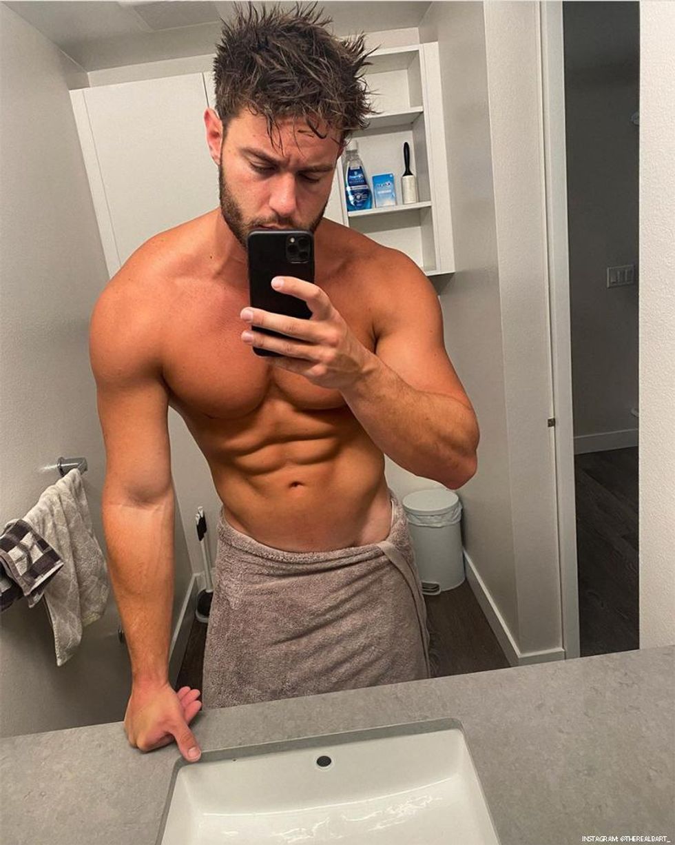 Ex On The Beach star David Barta on Instagram