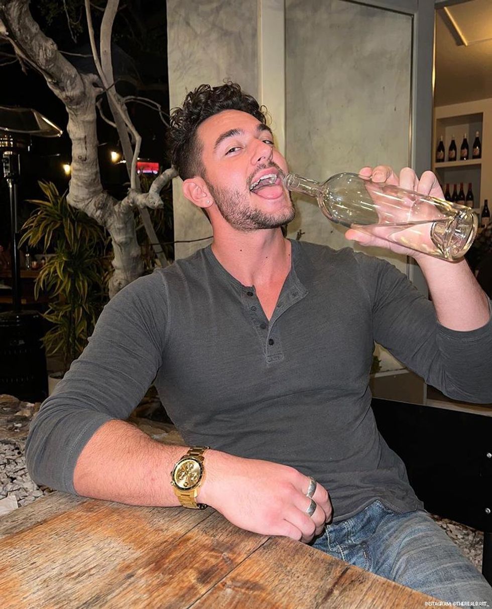 Ex On The Beach star David Barta on Instagram