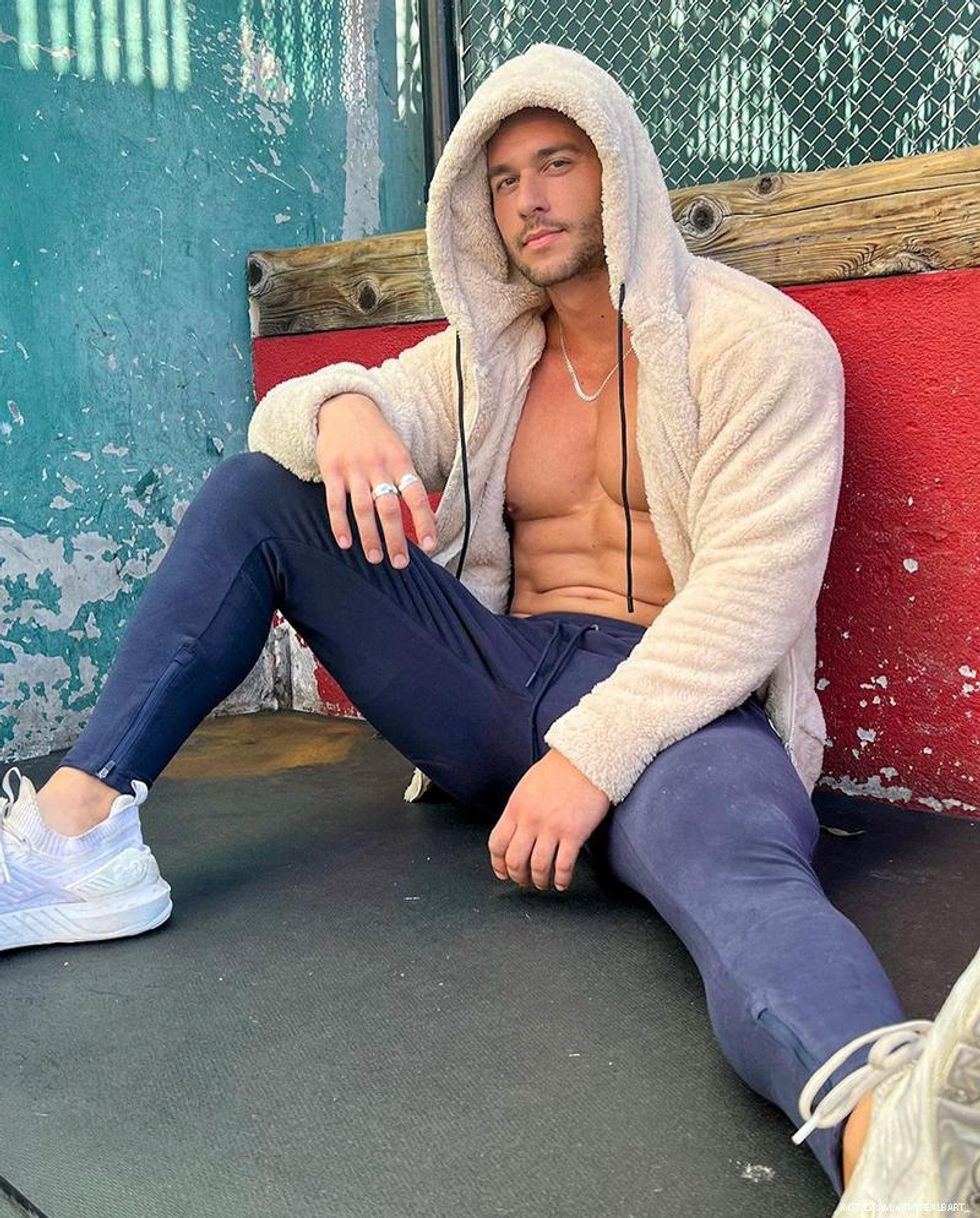 Ex On The Beach star David Barta on Instagram