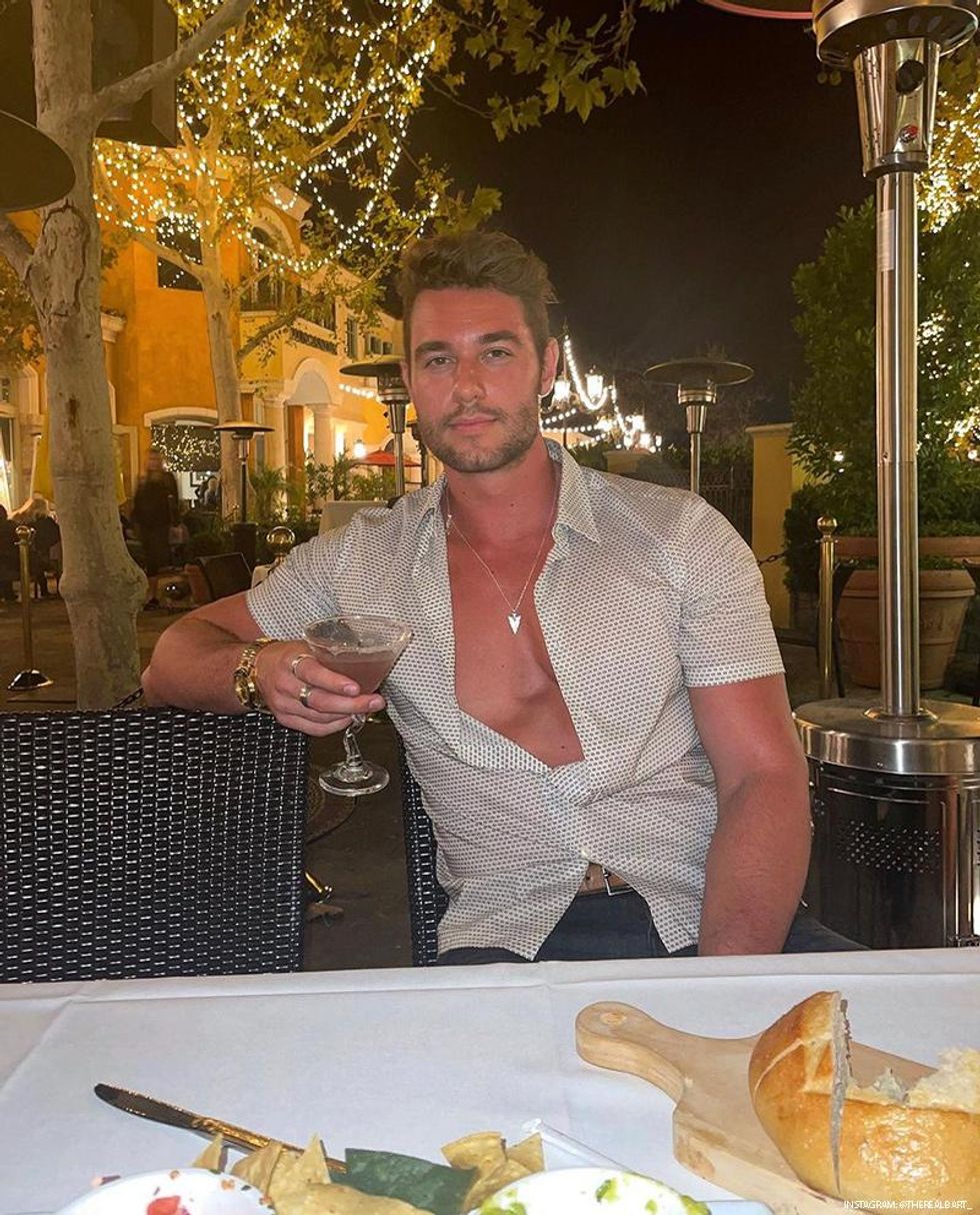 Ex On The Beach star David Barta on Instagram