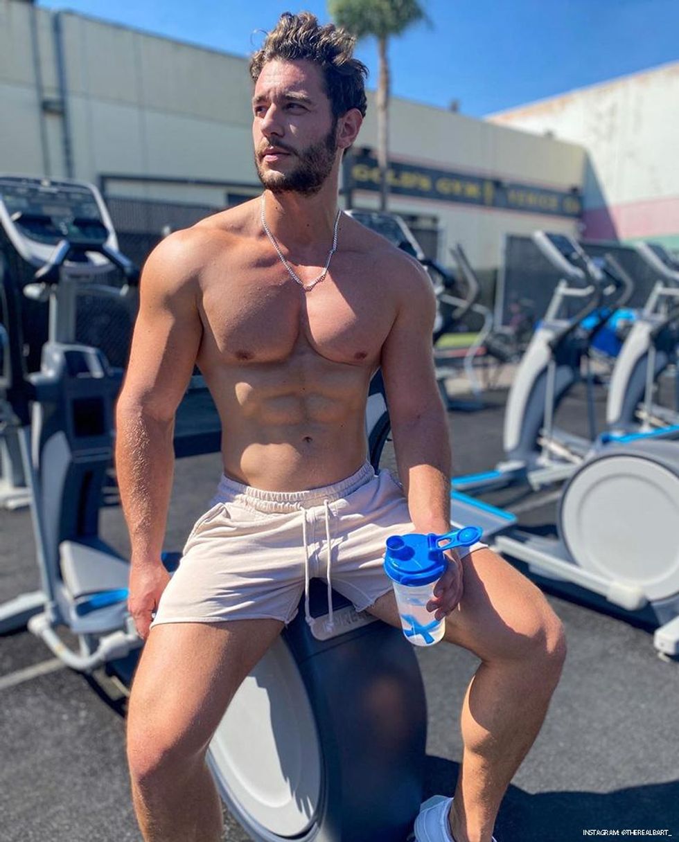 Ex On The Beach star David Barta on Instagram