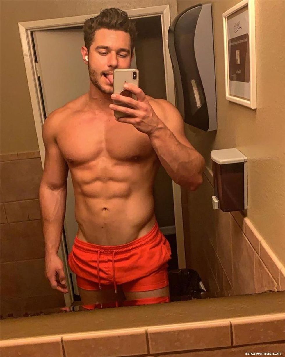 Ex On The Beach star David Barta on Instagram