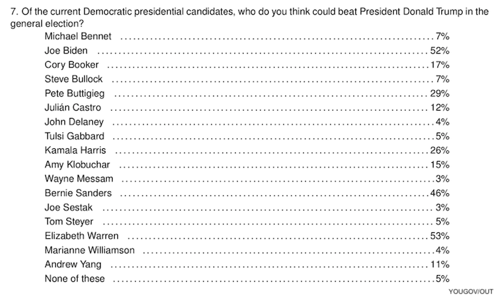Exclusive: Elizabeth Warren Wins LGBTQ+ Vote in First-of-Its-Kind Poll
