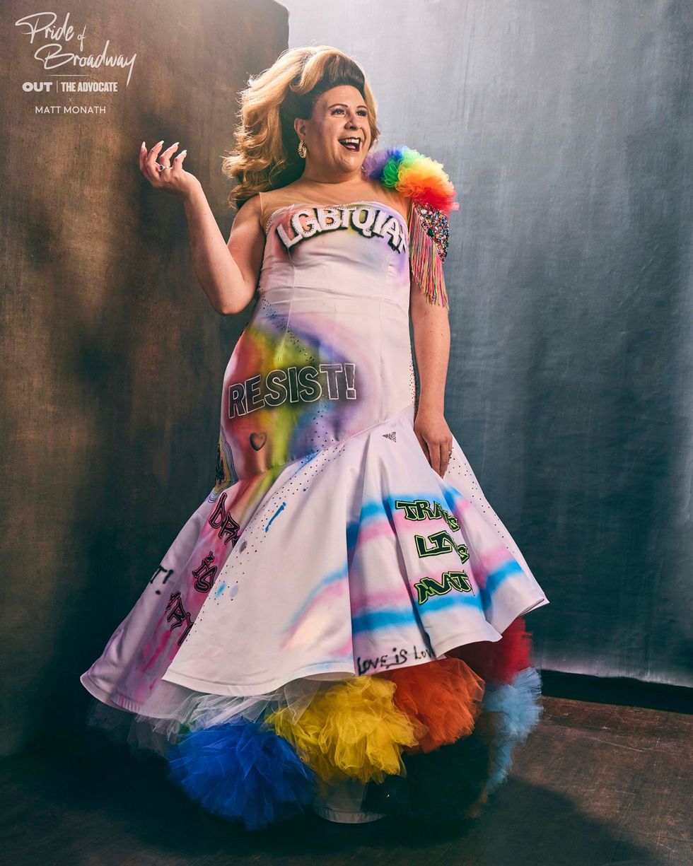 exclusive photo gallery Matt Monath photographs celebrity portraits at The Advocate Out magazine pride cover party