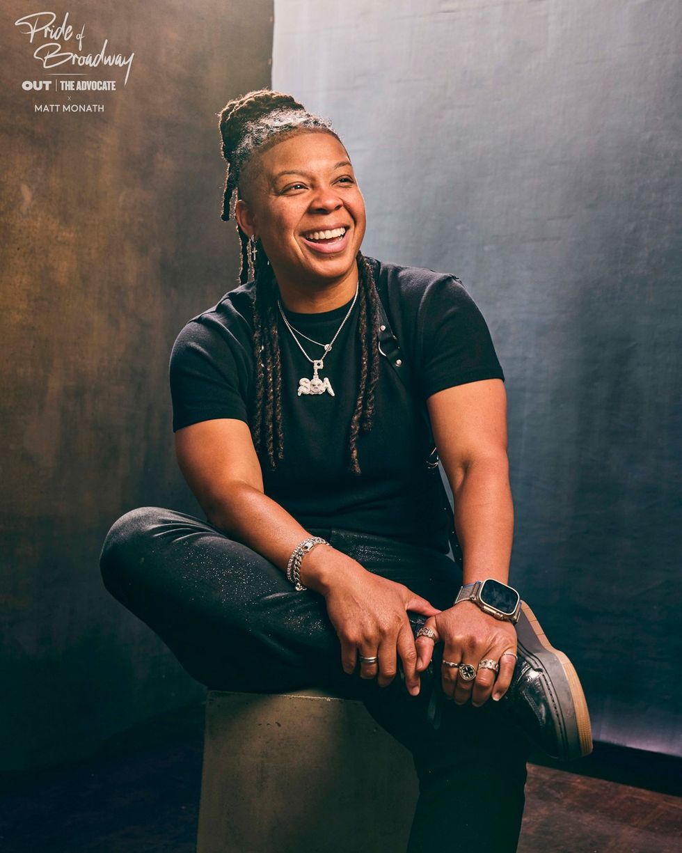 exclusive photo gallery Matt Monath photographs celebrity portraits at The Advocate Out magazine pride cover party