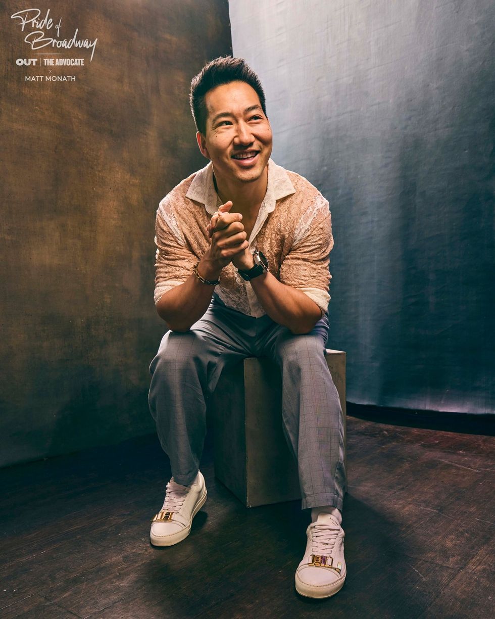 exclusive photo gallery Matt Monath photographs celebrity portraits at The Advocate Out magazine pride cover party