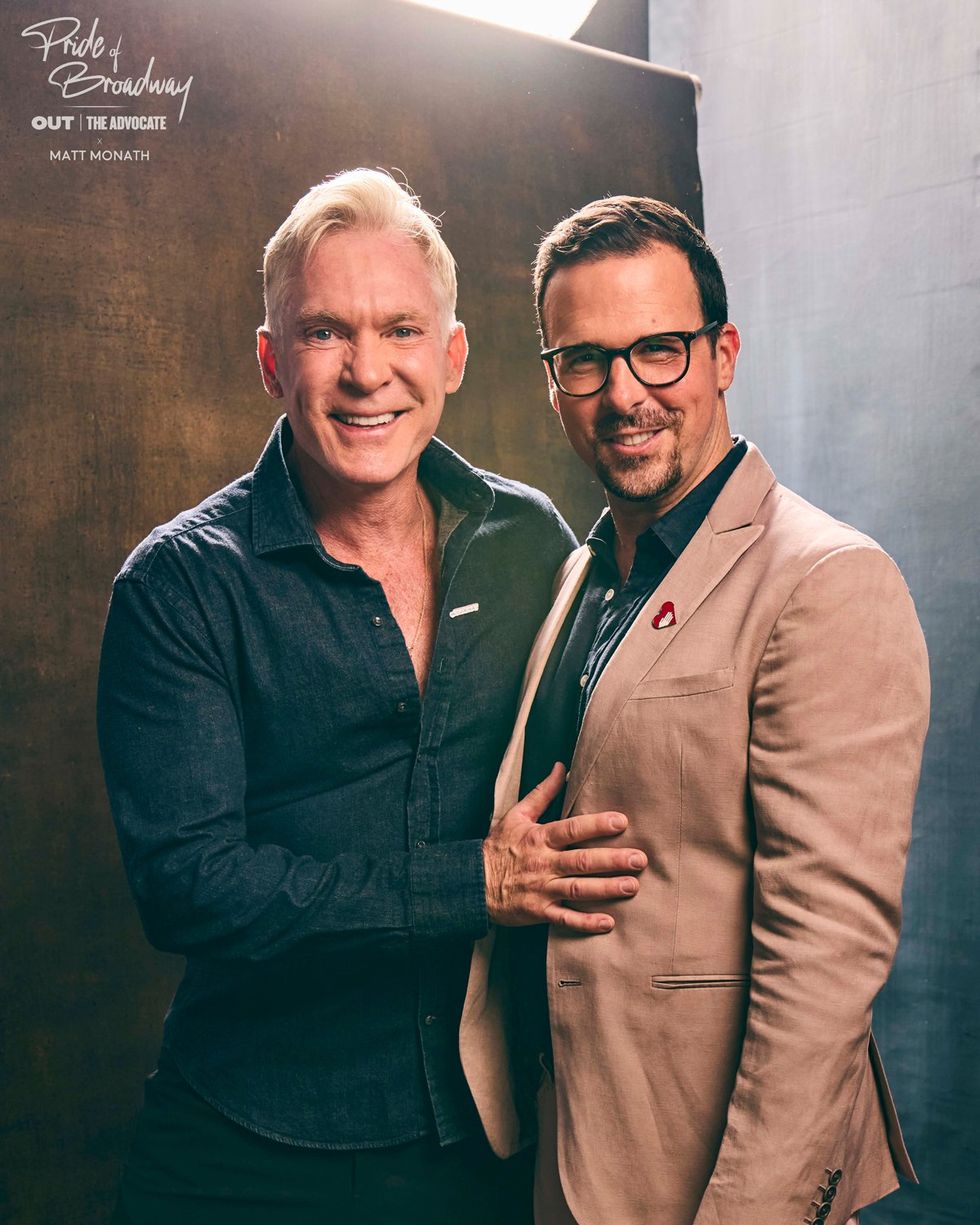 exclusive photo gallery Matt Monath photographs celebrity portraits at The Advocate Out magazine pride cover party
