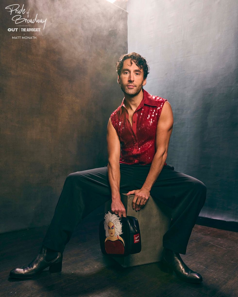 exclusive photo gallery Matt Monath photographs celebrity portraits at The Advocate Out magazine pride cover party