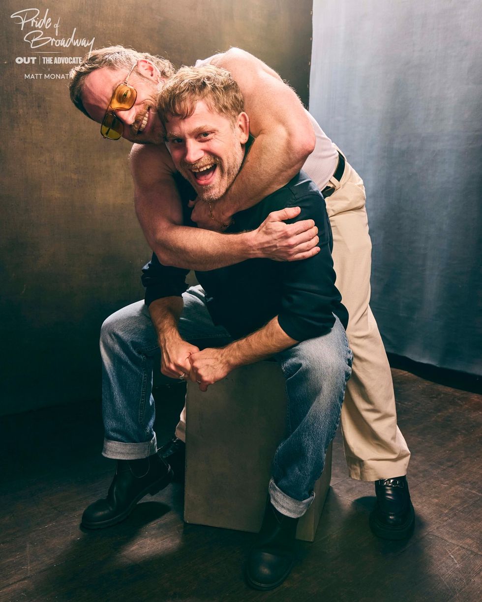 exclusive photo gallery Matt Monath photographs celebrity portraits at The Advocate Out magazine pride cover party