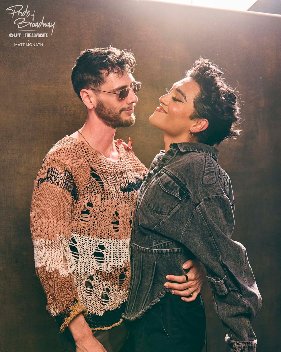 exclusive photo gallery Matt Monath photographs celebrity portraits at The Advocate Out magazine pride cover party