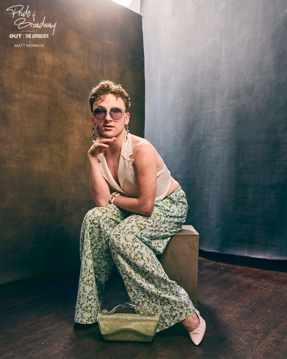 exclusive photo gallery Matt Monath photographs celebrity portraits at The Advocate Out magazine pride cover party