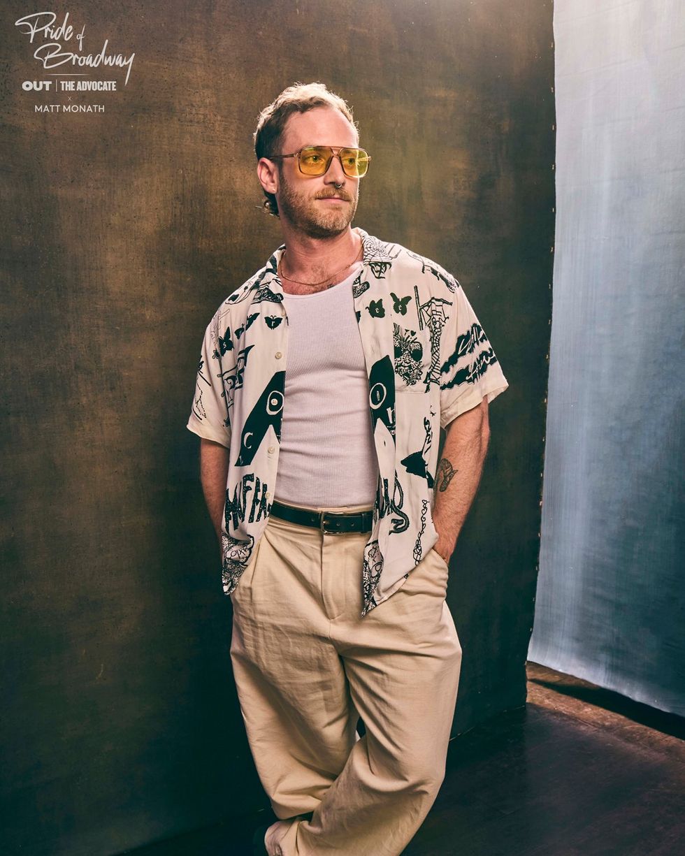 exclusive photo gallery Matt Monath photographs celebrity portraits at The Advocate Out magazine pride cover party