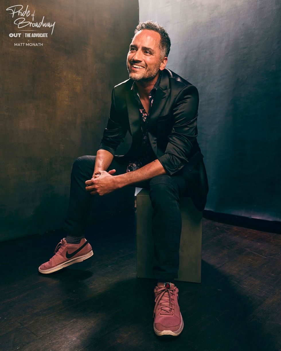 exclusive photo gallery Matt Monath photographs celebrity portraits at The Advocate Out magazine pride cover party