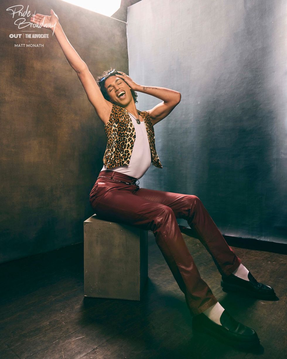 exclusive photo gallery Matt Monath photographs celebrity portraits at The Advocate Out magazine pride cover party