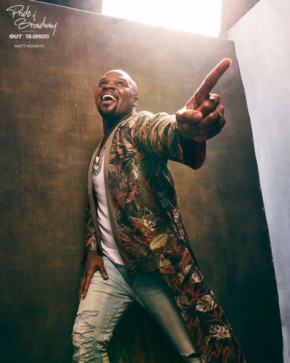 exclusive photo gallery Matt Monath photographs celebrity portraits at The Advocate Out magazine pride cover party