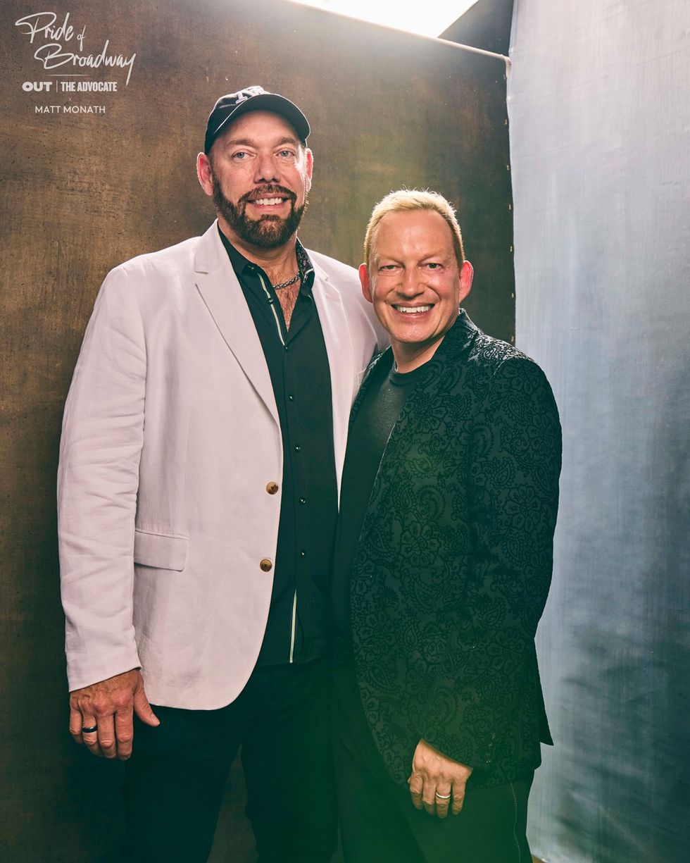 exclusive photo gallery Matt Monath photographs celebrity portraits at The Advocate Out magazine pride cover party