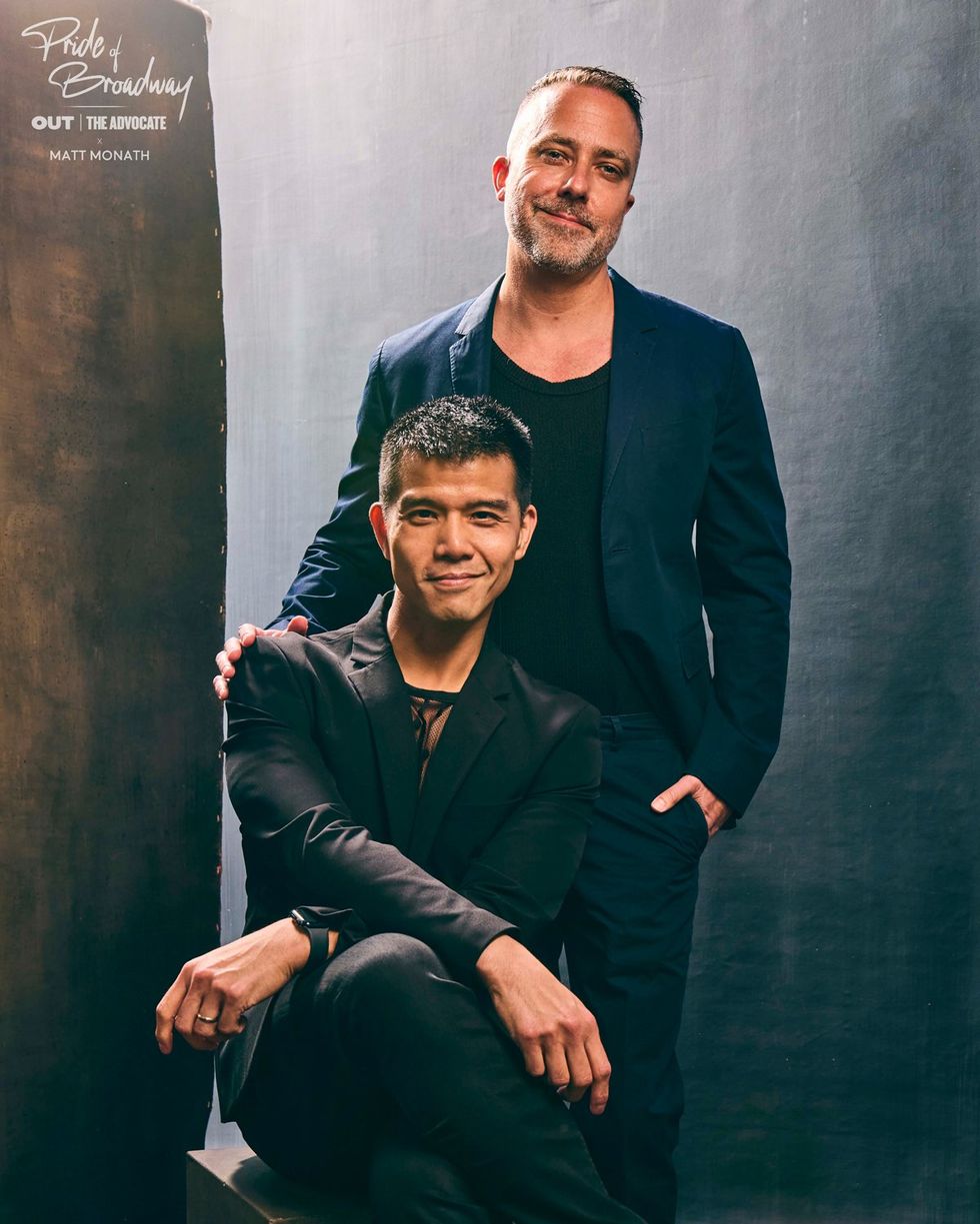 exclusive photo gallery Matt Monath photographs celebrity portraits at The Advocate Out magazine pride cover party