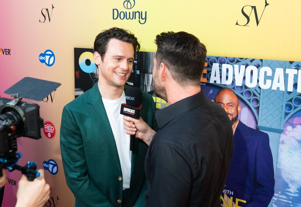 Exclusive Photo gallery OUT ADVOCATE magazines LGBTQ pride month cover launch party June 2024