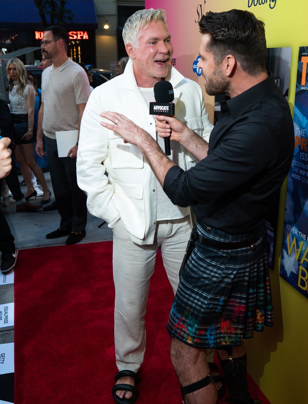 Exclusive Photo gallery OUT ADVOCATE magazines LGBTQ pride month cover launch party June 2024