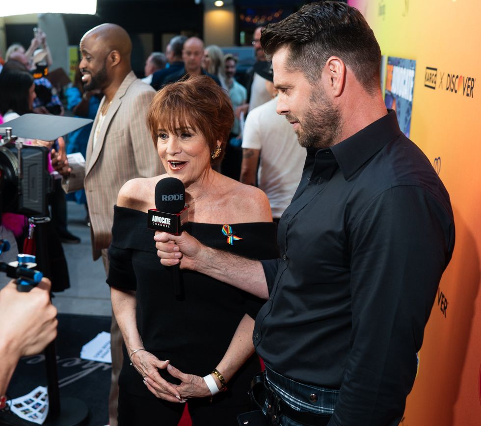 Exclusive Photo gallery OUT ADVOCATE magazines LGBTQ pride month cover launch party June 2024