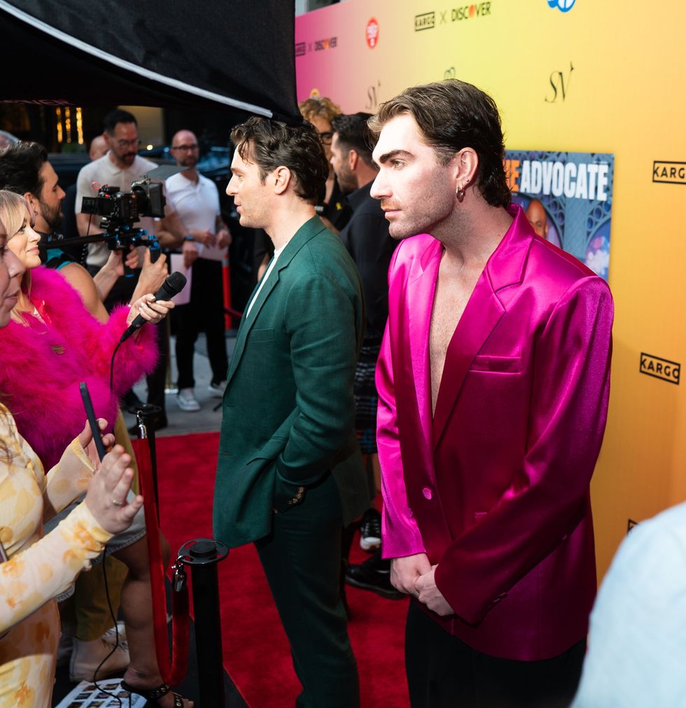 Exclusive Photo gallery OUT ADVOCATE magazines LGBTQ pride month cover launch party June 2024