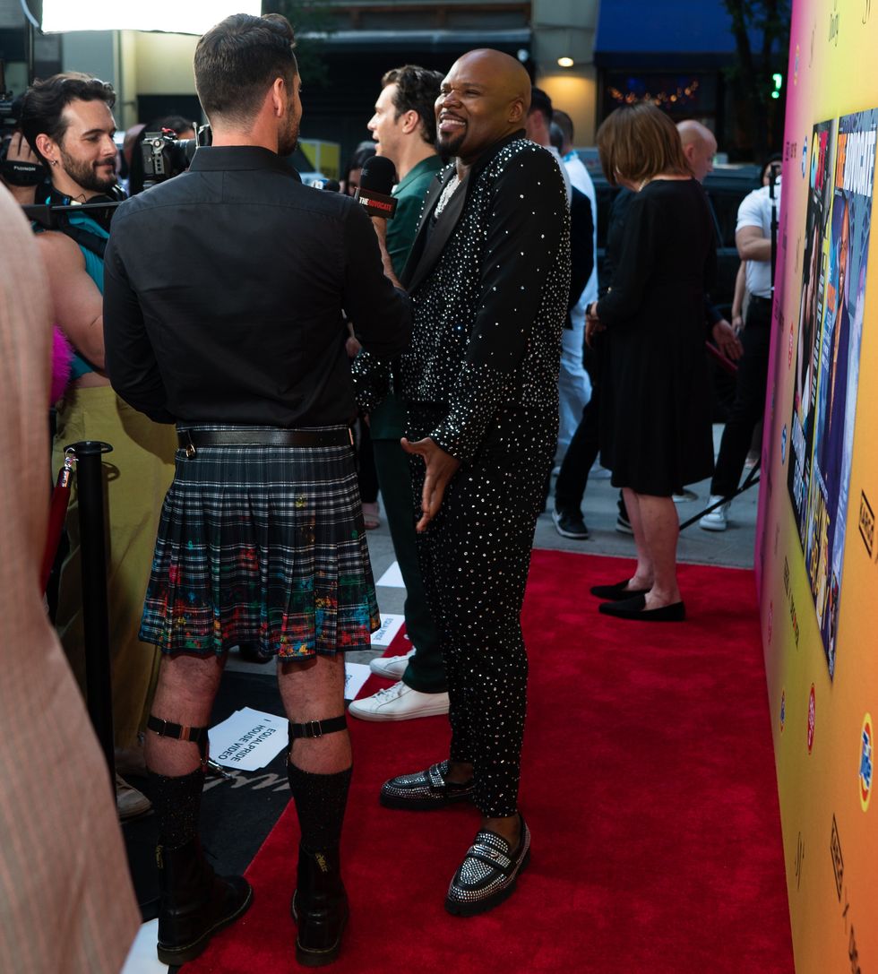 Exclusive Photo gallery OUT ADVOCATE magazines LGBTQ pride month cover launch party June 2024