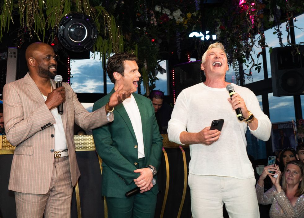 Exclusive Photo gallery OUT ADVOCATE magazines LGBTQ pride month cover launch party June 2024