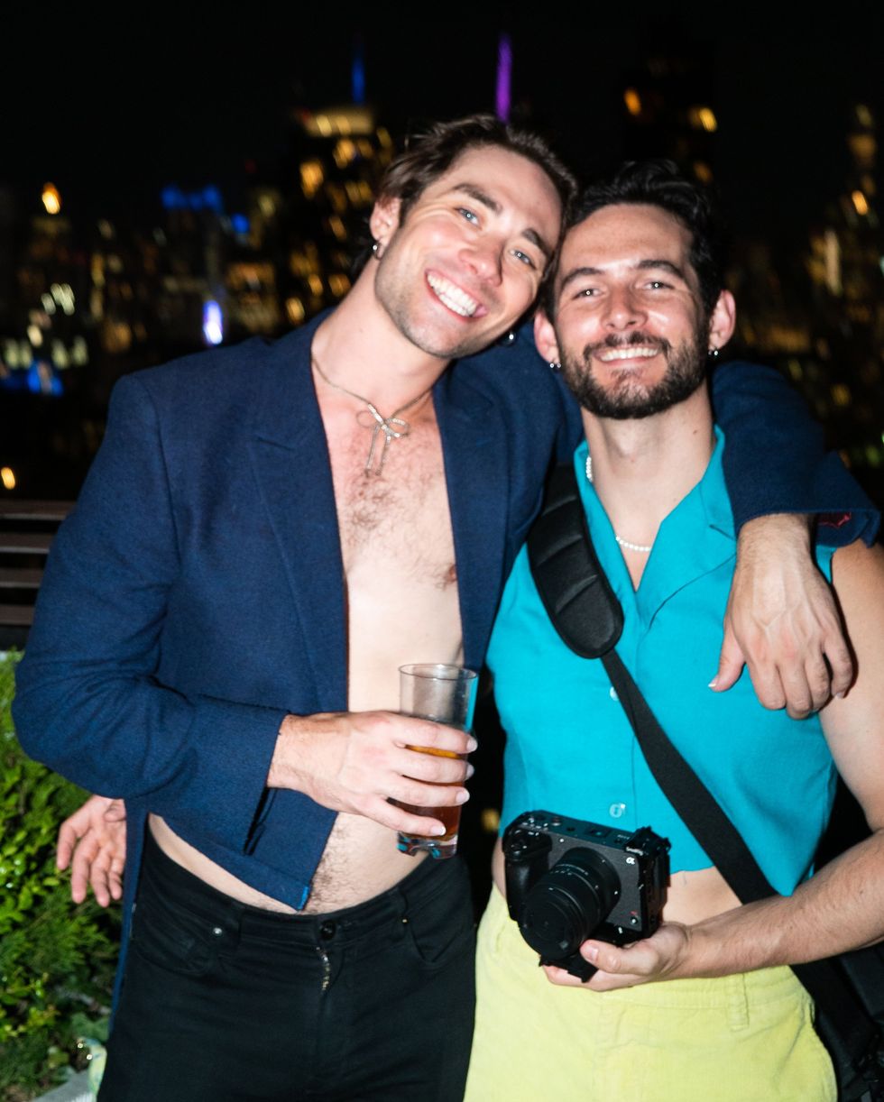 Exclusive Photo gallery OUT ADVOCATE magazines LGBTQ pride month cover launch party June 2024