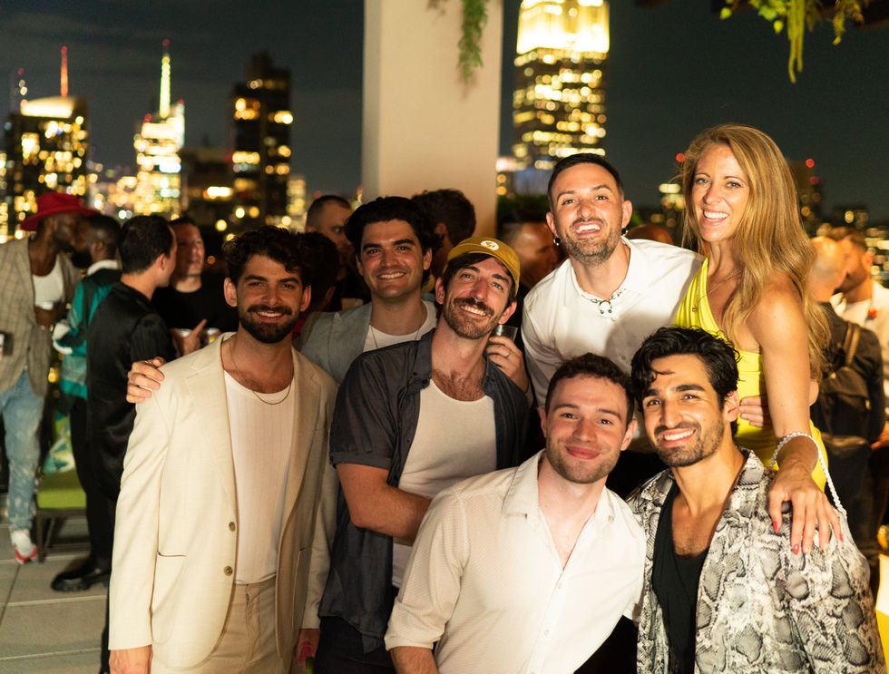 Exclusive Photo gallery OUT ADVOCATE magazines LGBTQ pride month cover launch party June 2024