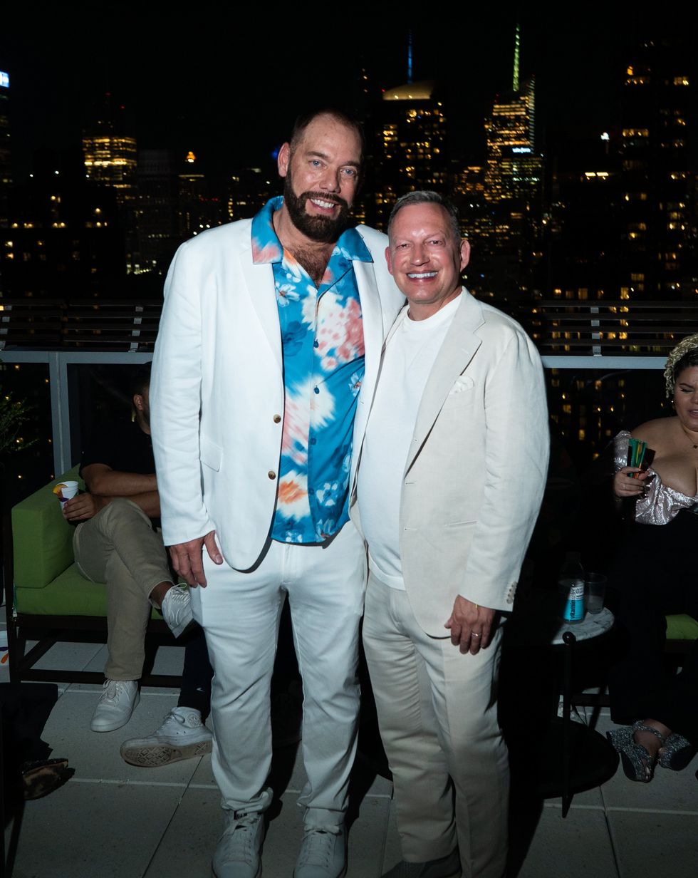 Exclusive Photo gallery OUT ADVOCATE magazines LGBTQ pride month cover launch party June 2024