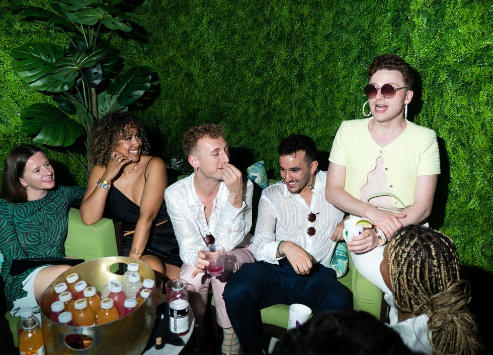 Exclusive Photo gallery OUT ADVOCATE magazines LGBTQ pride month cover launch party June 2024