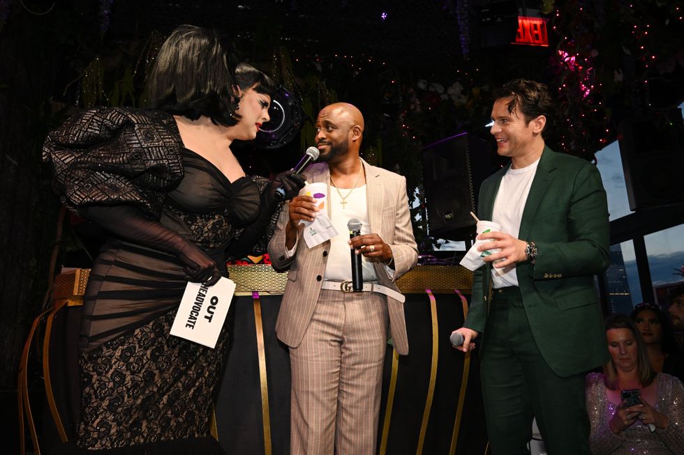 Exclusive Photo gallery OUT ADVOCATE magazines LGBTQ pride month cover launch party June 2024