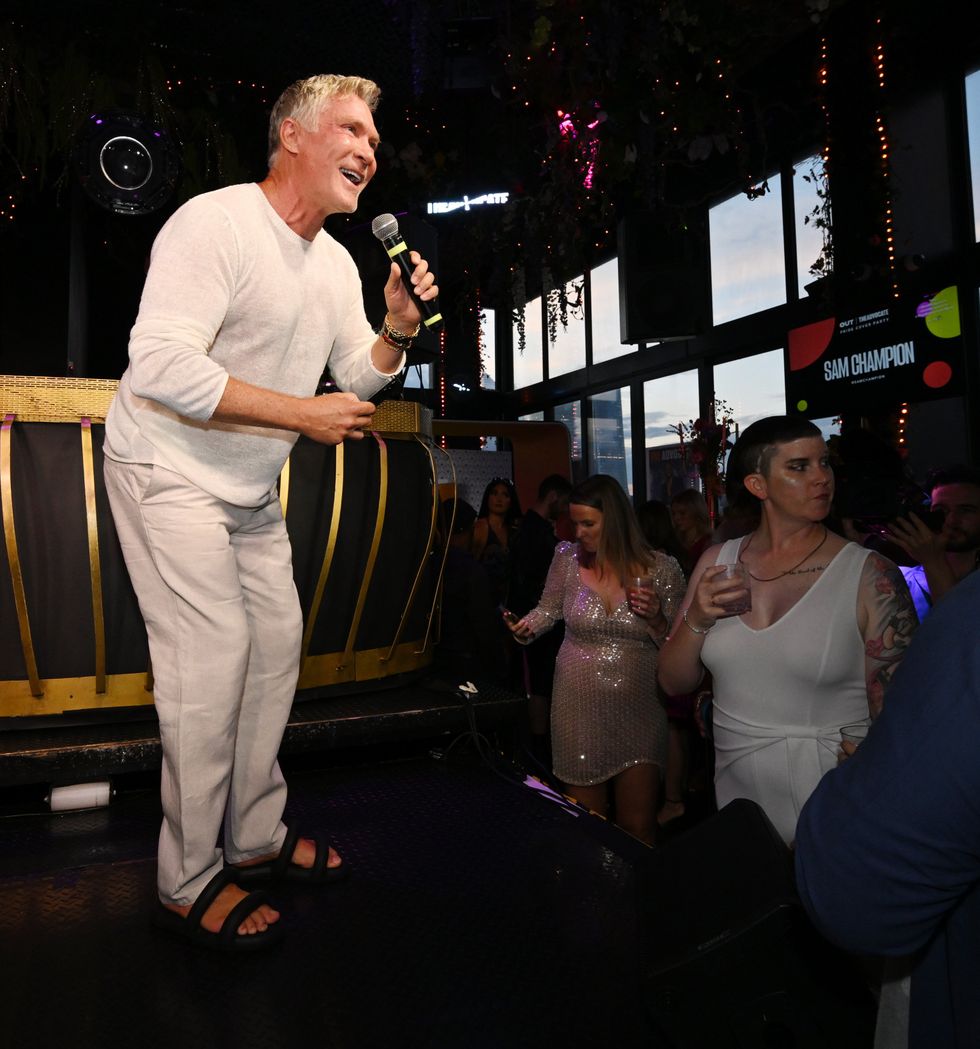 Exclusive Photo gallery OUT ADVOCATE magazines LGBTQ pride month cover launch party June 2024