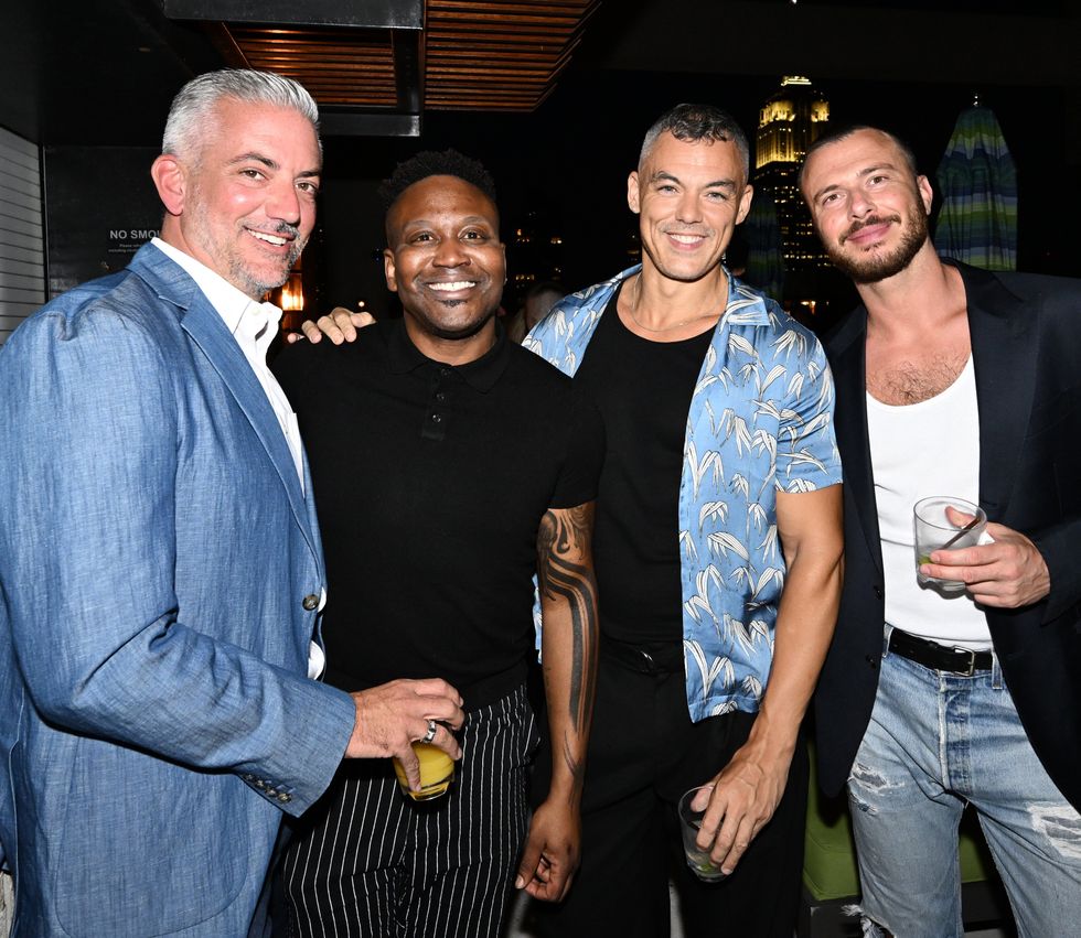 Exclusive Photo gallery OUT ADVOCATE magazines LGBTQ pride month cover launch party June 2024