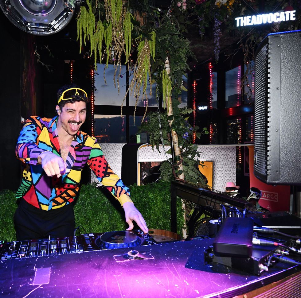 Exclusive Photo gallery OUT ADVOCATE magazines LGBTQ pride month cover launch party June 2024