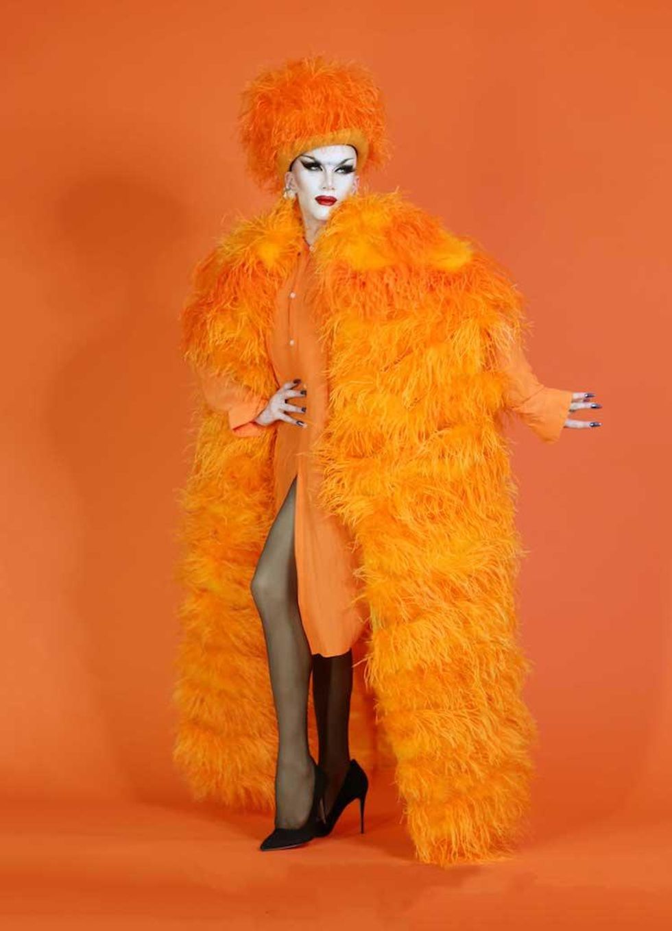 Exclusive: Sasha Velour In A Pride Look For Every Color of the Rainbow